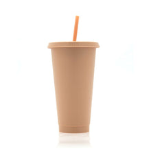 Load image into Gallery viewer, Personalised Straw Cup- large 680ml size
