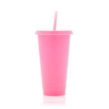 Load image into Gallery viewer, Personalised Straw Cup- large 680ml size
