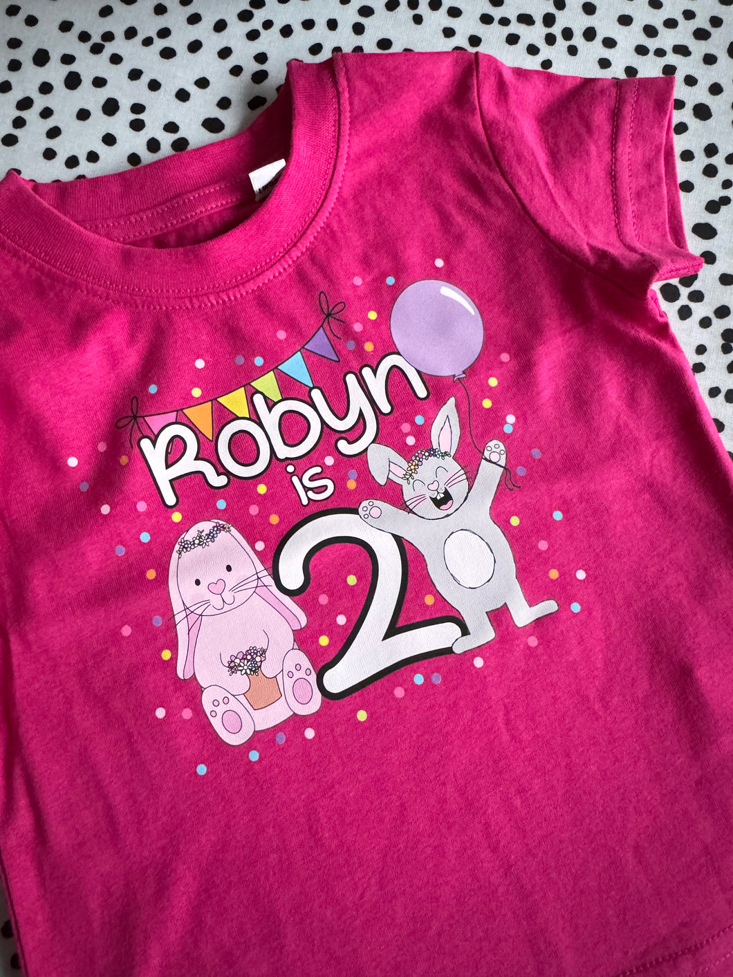 Baby/Toddler Personalised T-shirt (0-4 years)