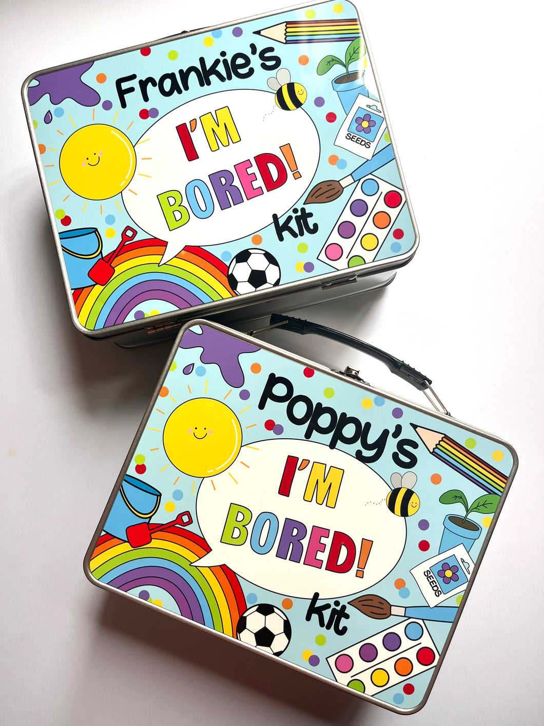 Personalised 'I'm bored' Tin