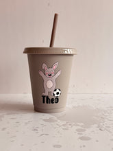 Load image into Gallery viewer, Personalised Straw Cup- large 680ml size
