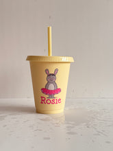 Load image into Gallery viewer, Personalised Straw Cup- large 680ml size
