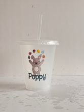 Load image into Gallery viewer, Personalised Straw Cup- large 680ml size
